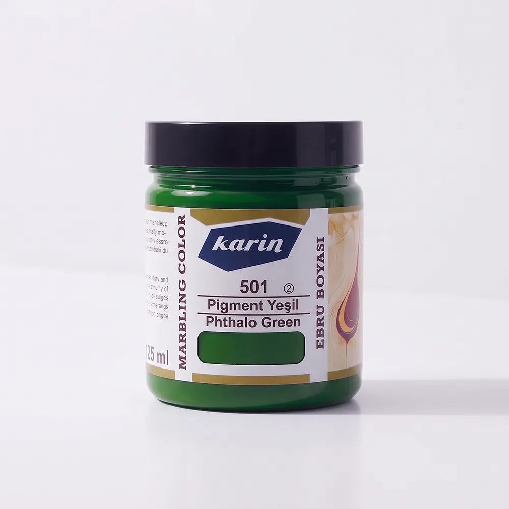 Karin Ebru Boyası 501 Pigment Yeşil 105 ml
