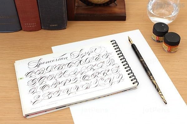Speedball Signature Series Calligraphy Pen Set Gold Silver Ink