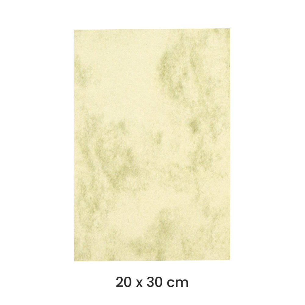 Moorman Paspartu Kartonu 20x30 cm 1.4 mm 5261 Mermer Desenli Yeşil