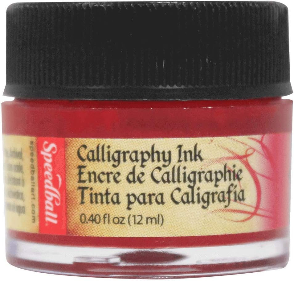 Speedball Akrilik Mürekkep 12 ml Scarlet Red