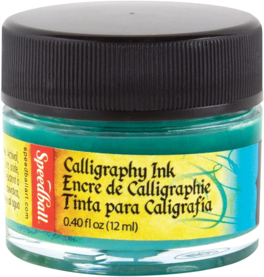 Speedball Akrilik Mürekkep 12 ml Teal Green