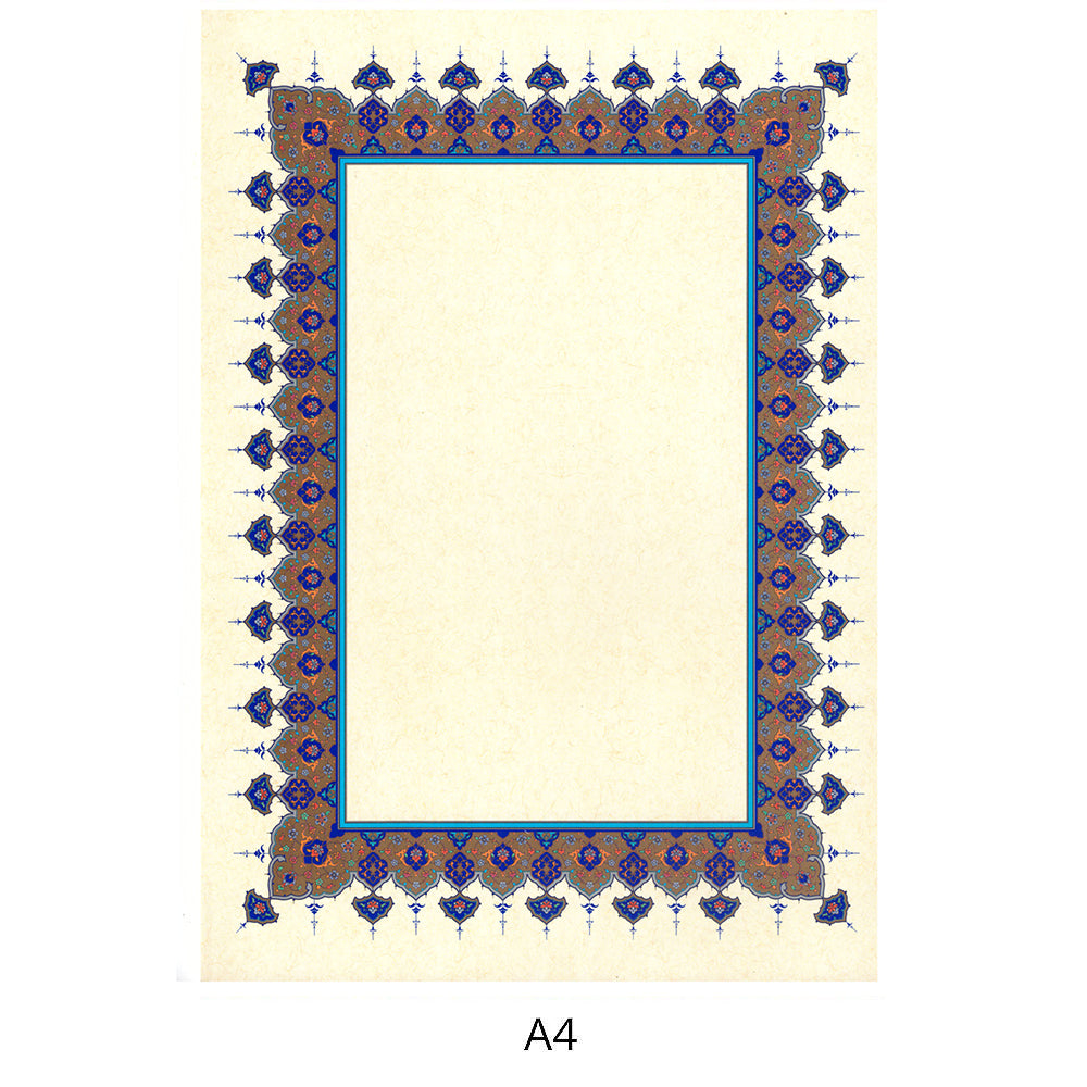 Tezhipli Tıpkıbasım Meşk Kağıdı A4 No:45