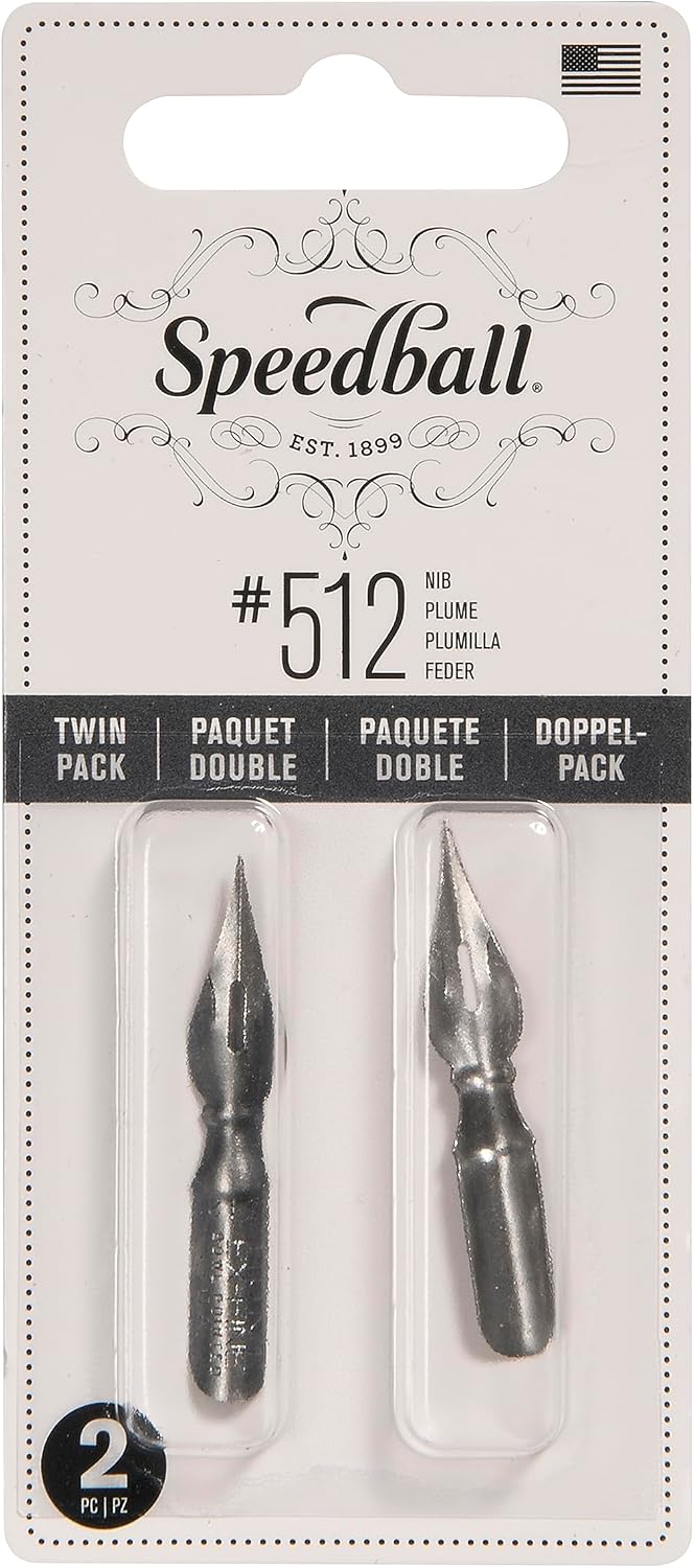 Speedball Kaligrafi Ucu No:512 2'li Paket