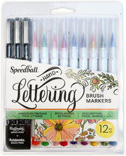 Speedball Fırça Uçlu Marker Set 12'li