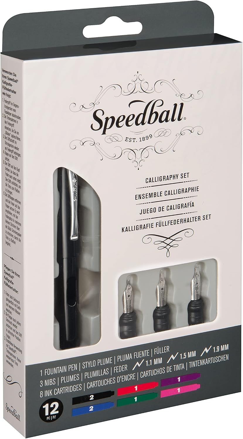 Speedball Calligraphy Fountain Pen Set 2903