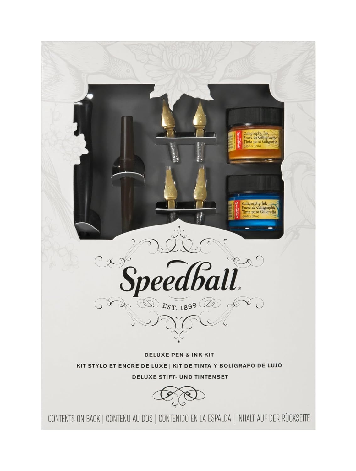 Speedball Deluxe Kaligrafi Kalem ve Mürekkep Seti