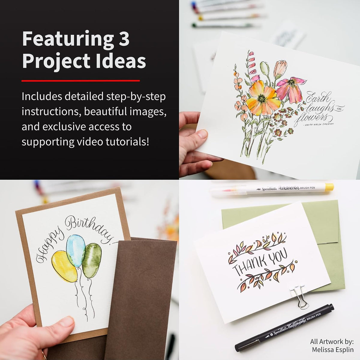 Speedball Hand Lettering Journaling Kit