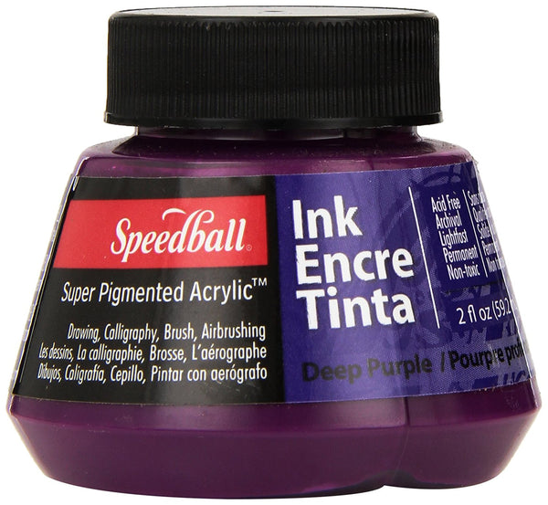 Speedball Akrilik Mürekkep 59 ml Deep Purple