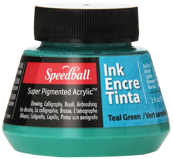 Speedball Akrilik Mürekkep 59 ml Teal Green