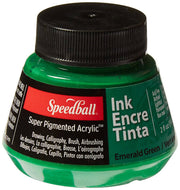 Speedball Akrilik Mürekkep 59 ml Emerald Green