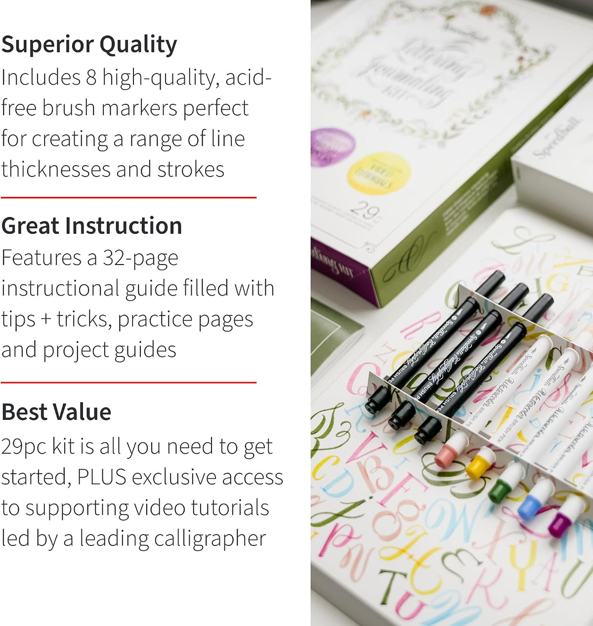 Speedball Hand Lettering Journaling Kit