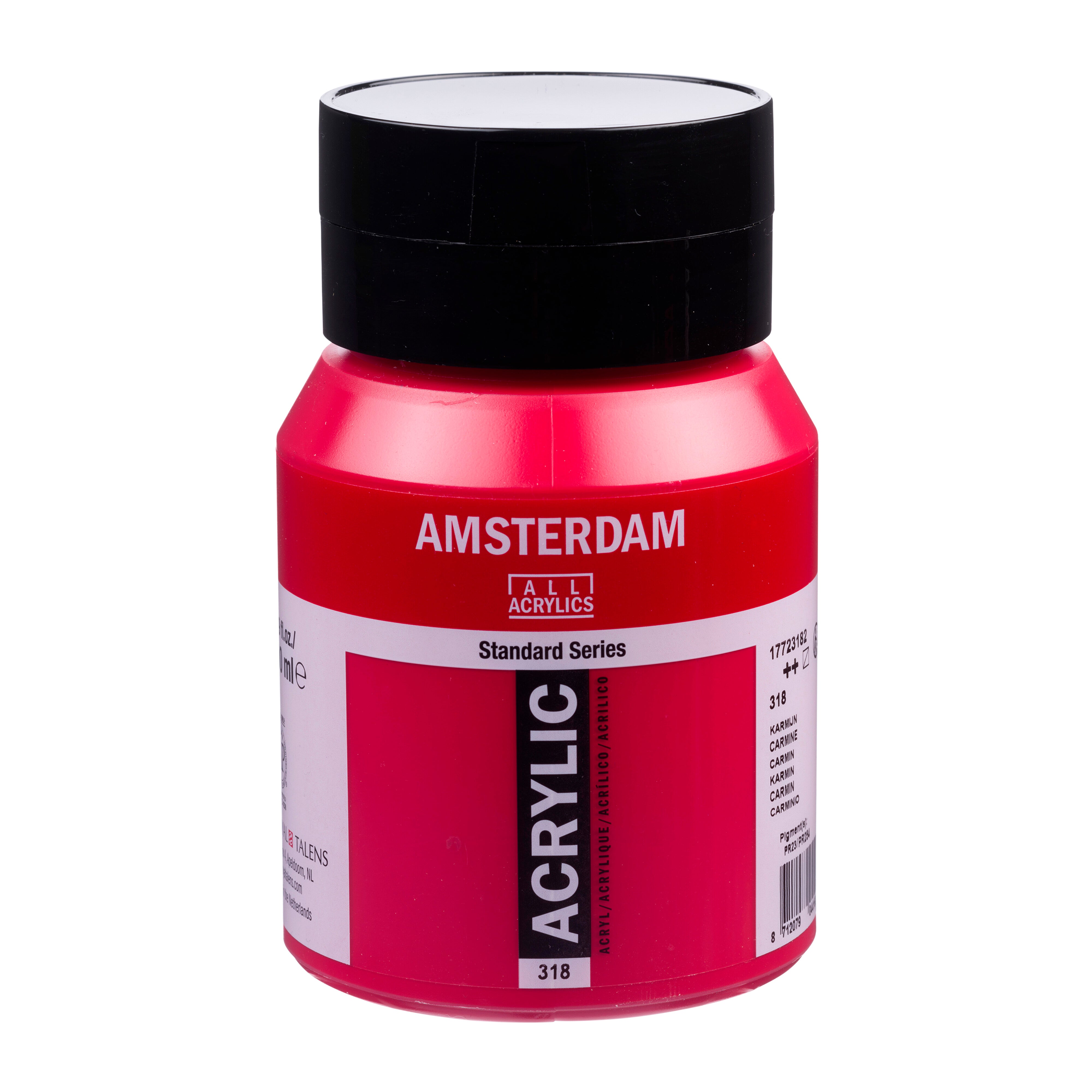 Talens Amsterdam Standard Akrilik Boya 500 ml 318 Carmine