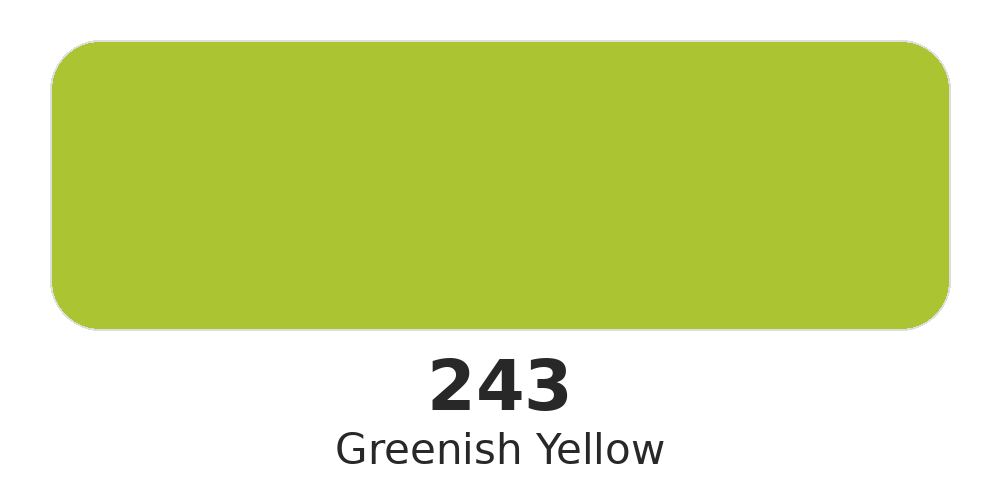 Talens Amsterdam Akrilik Boya 500 ml 243 Greenish Yellow