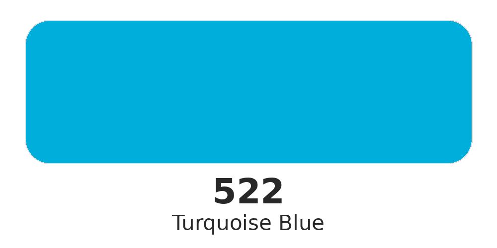 Talens Amsterdam Standard Acrylic Paint 500 ml 522 Turquoise Blue