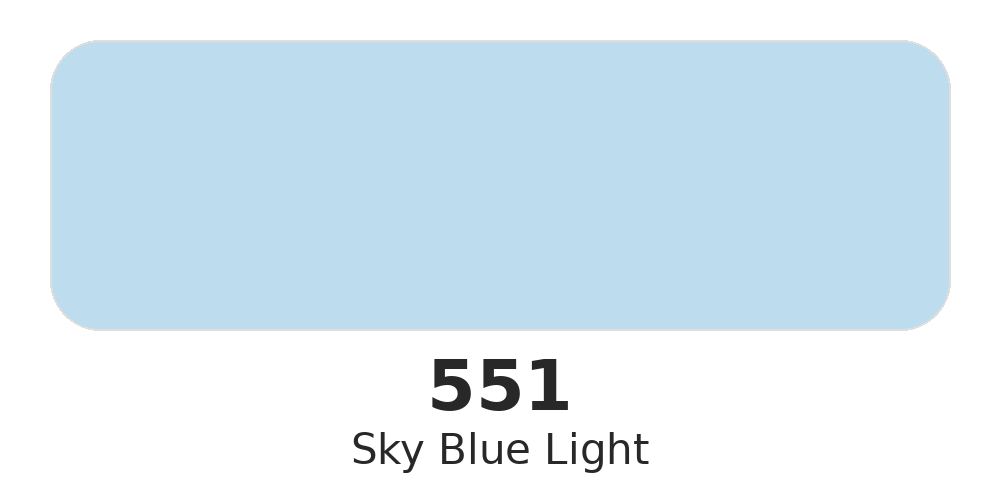 Talens Amsterdam Standard Akrilik Boya 120 ml 551 Sky Blue Light