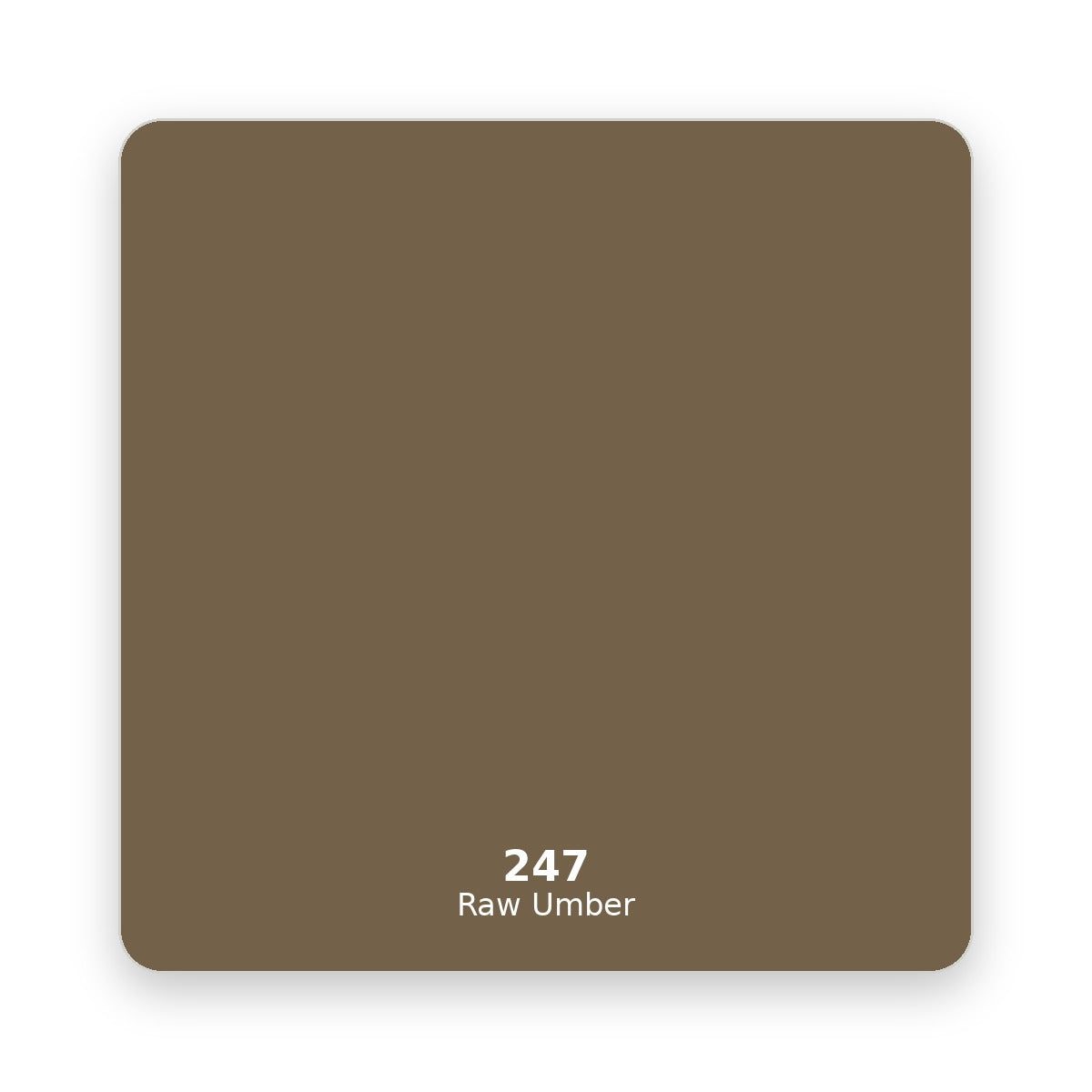 Daler Rowney Georgian Oil Paint 38 ml 247 Raw Umber