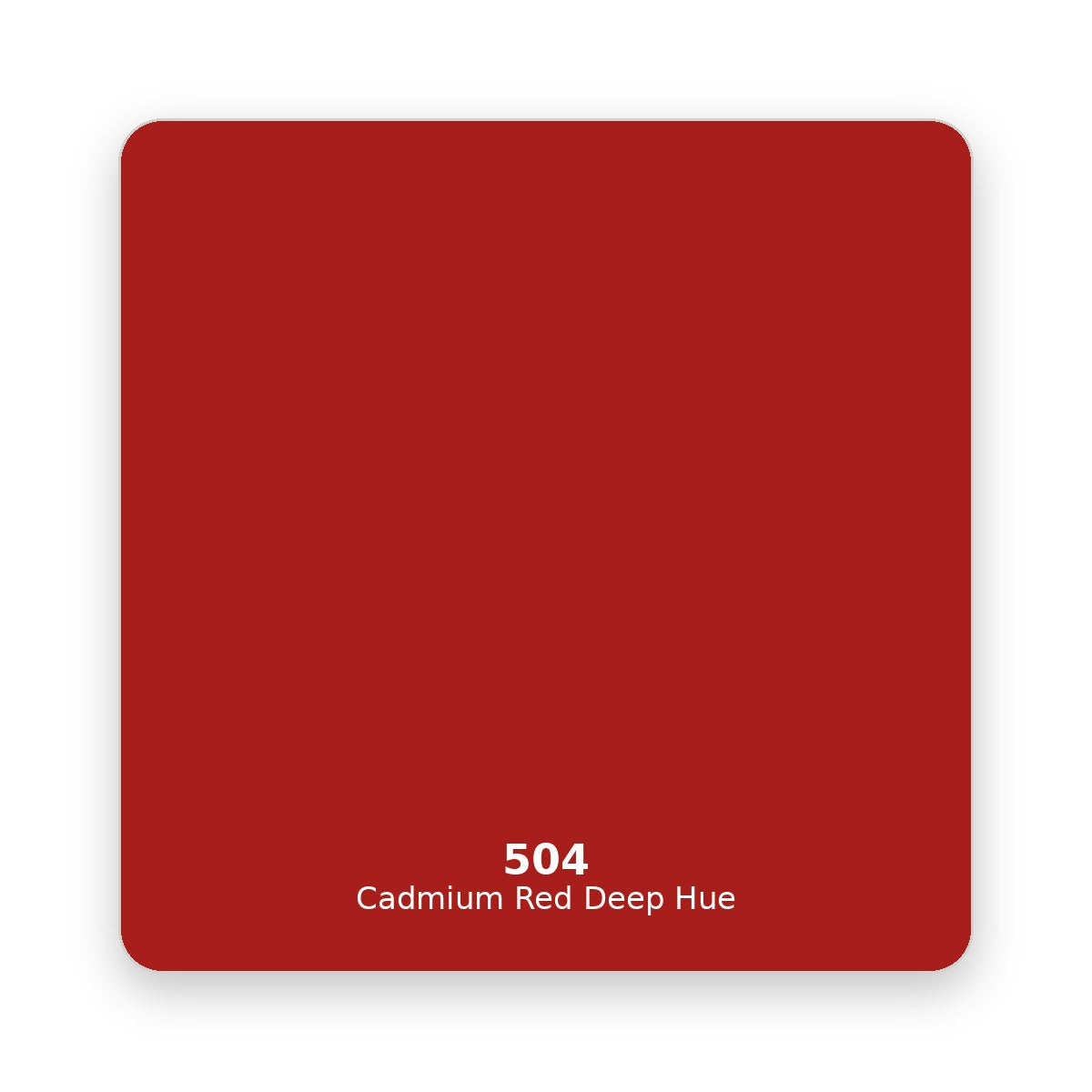 Daler Rowney Georgian Yağlı Boya 38 ml 504 Cadmium Red Deep Hue