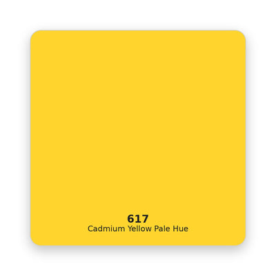 617 CADMIUM YELLOW PALE HUE