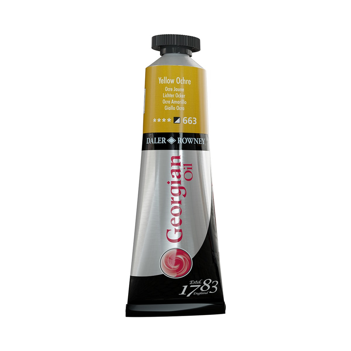Daler Rowney Georgian Oil Paint 38 ml 663 Yellow Ochre
