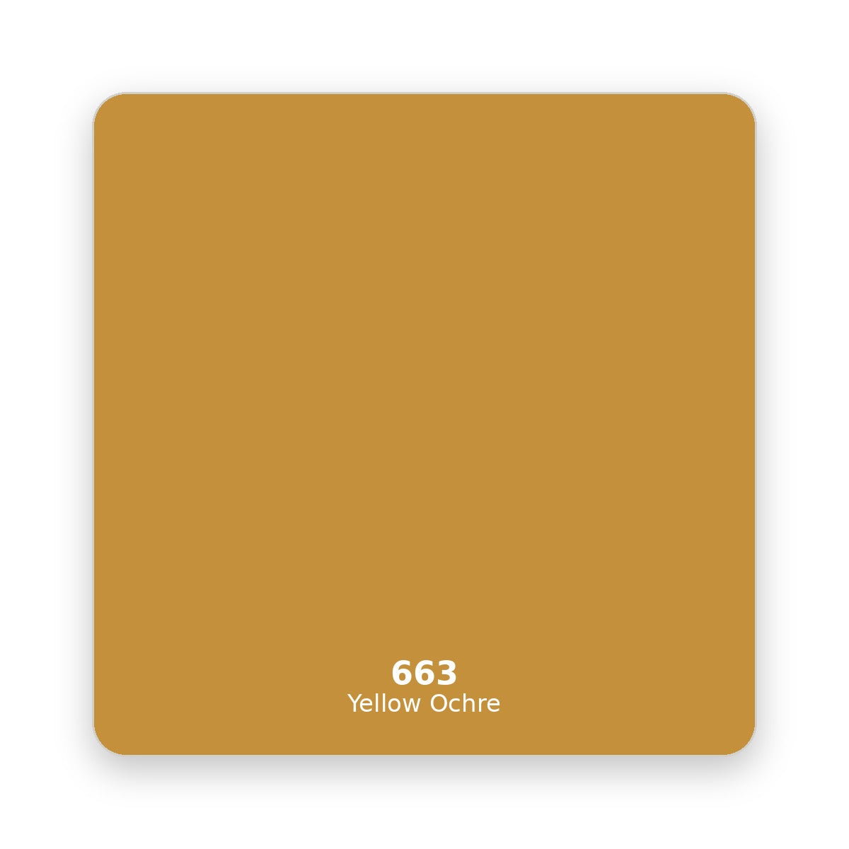 Daler Rowney Georgian Oil Paint 38 ml 663 Yellow Ochre