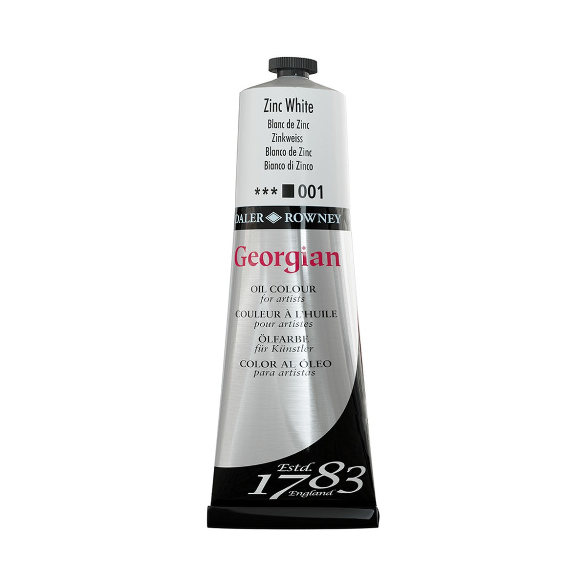 Daler Rowney Georgian Oil Paint 225 ml 001 Zinc White