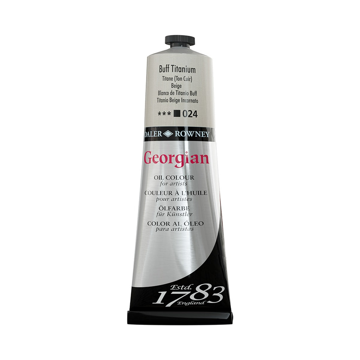 Daler Rowney Georgian Yağlı Boya 225 ml 024 Buff Titanium
