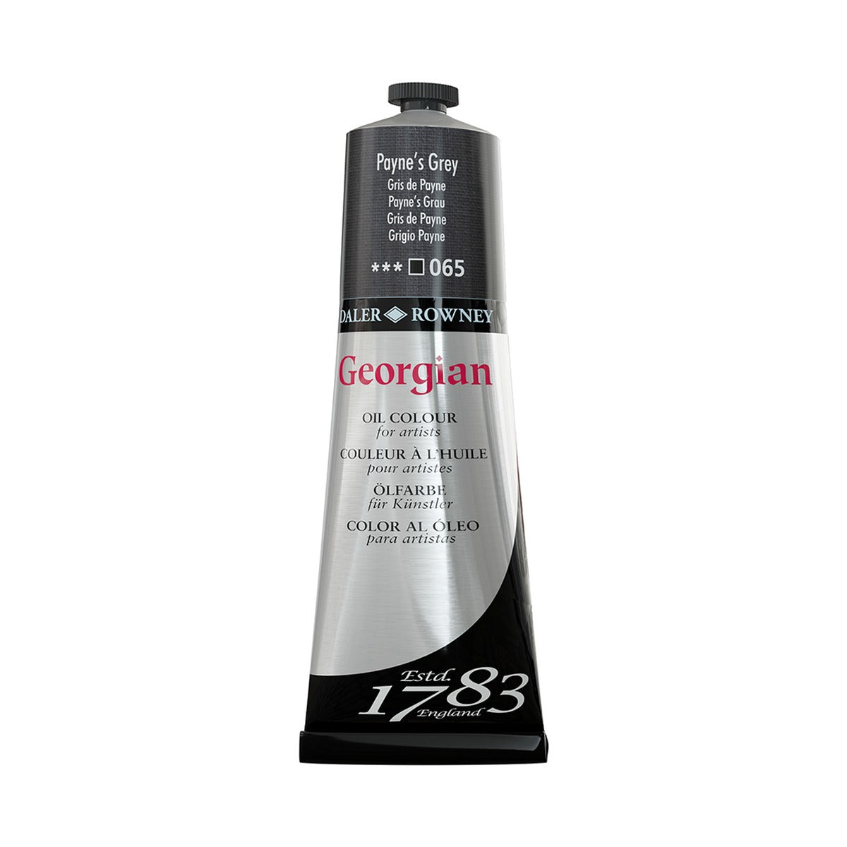 Daler Rowney Georgian Oil Paint 225 ml 065 Paynes Grey