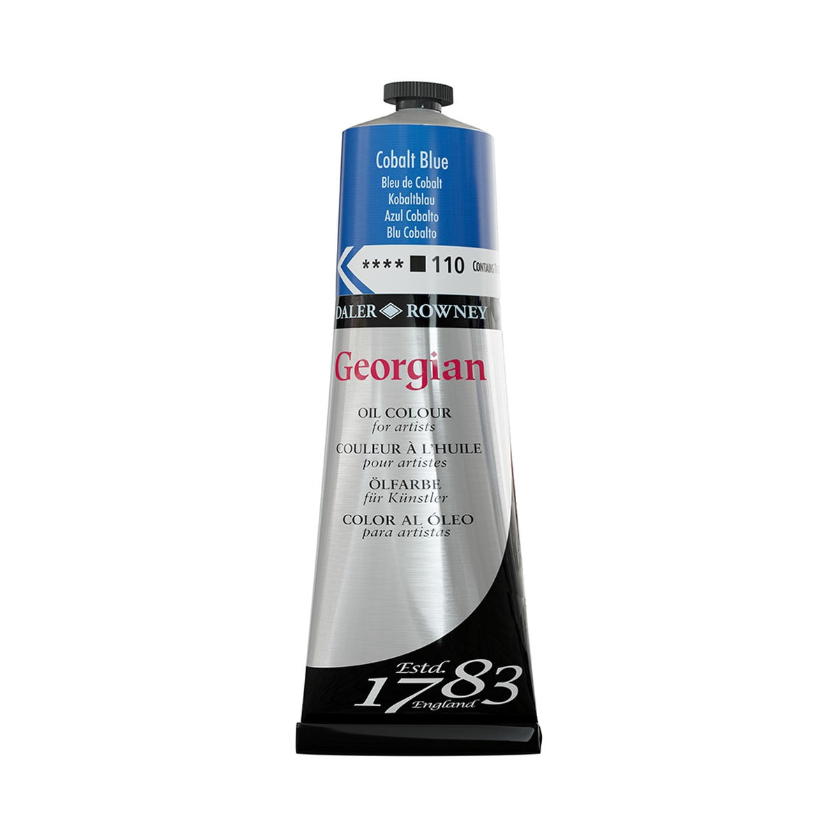 Daler Rowney Georgian Oil Paint 225 ml 110 Cobalt Blue