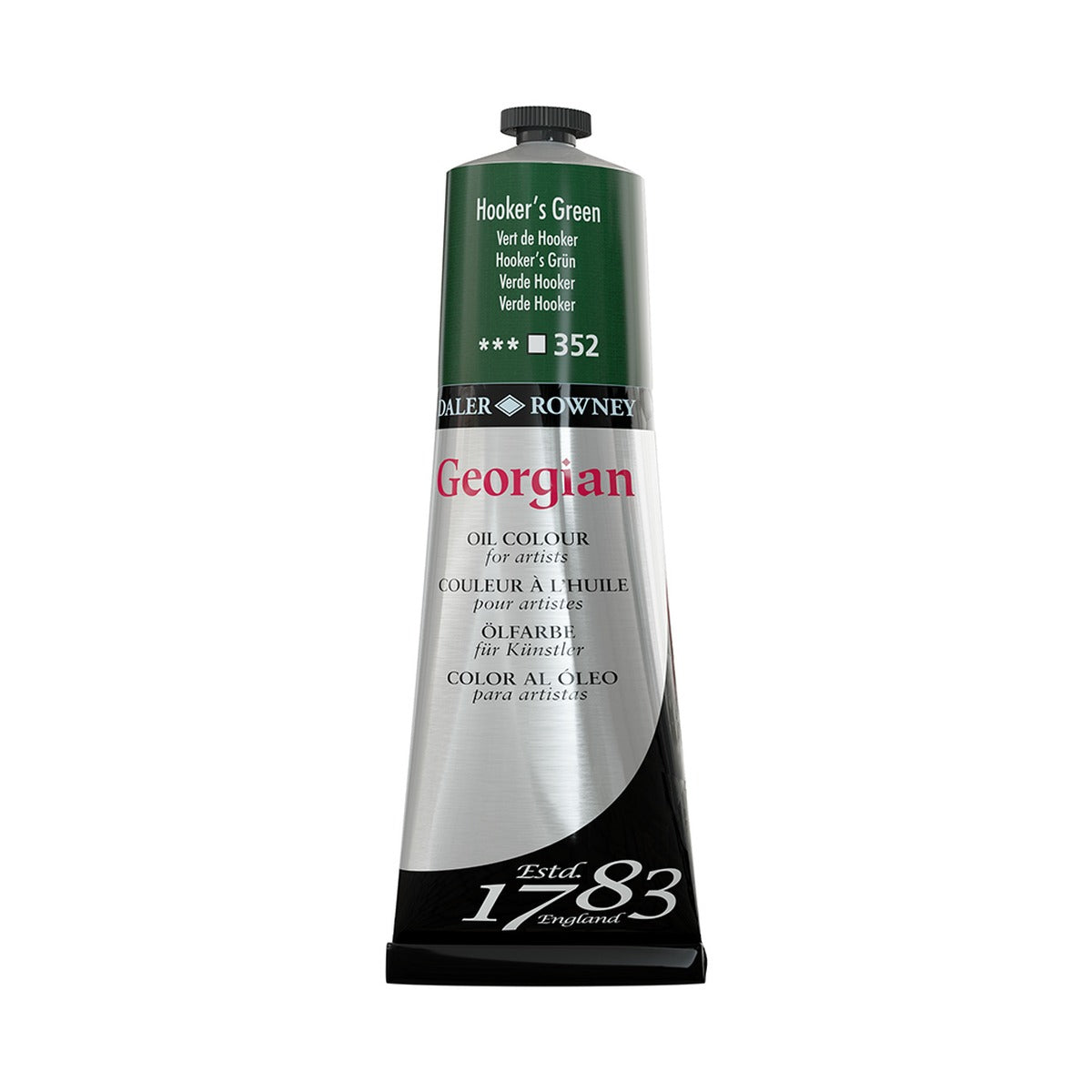 Daler Rowney Georgian Oil Paint 225 ml 352 Hookers Green