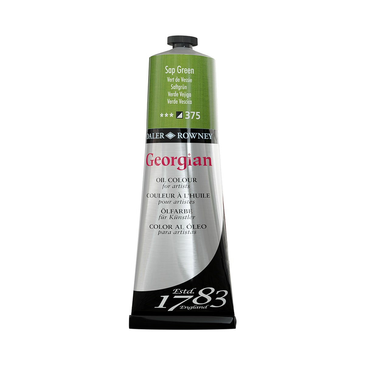 Daler Rowney Georgian Oil Paint 225 ml 375 Sap Green