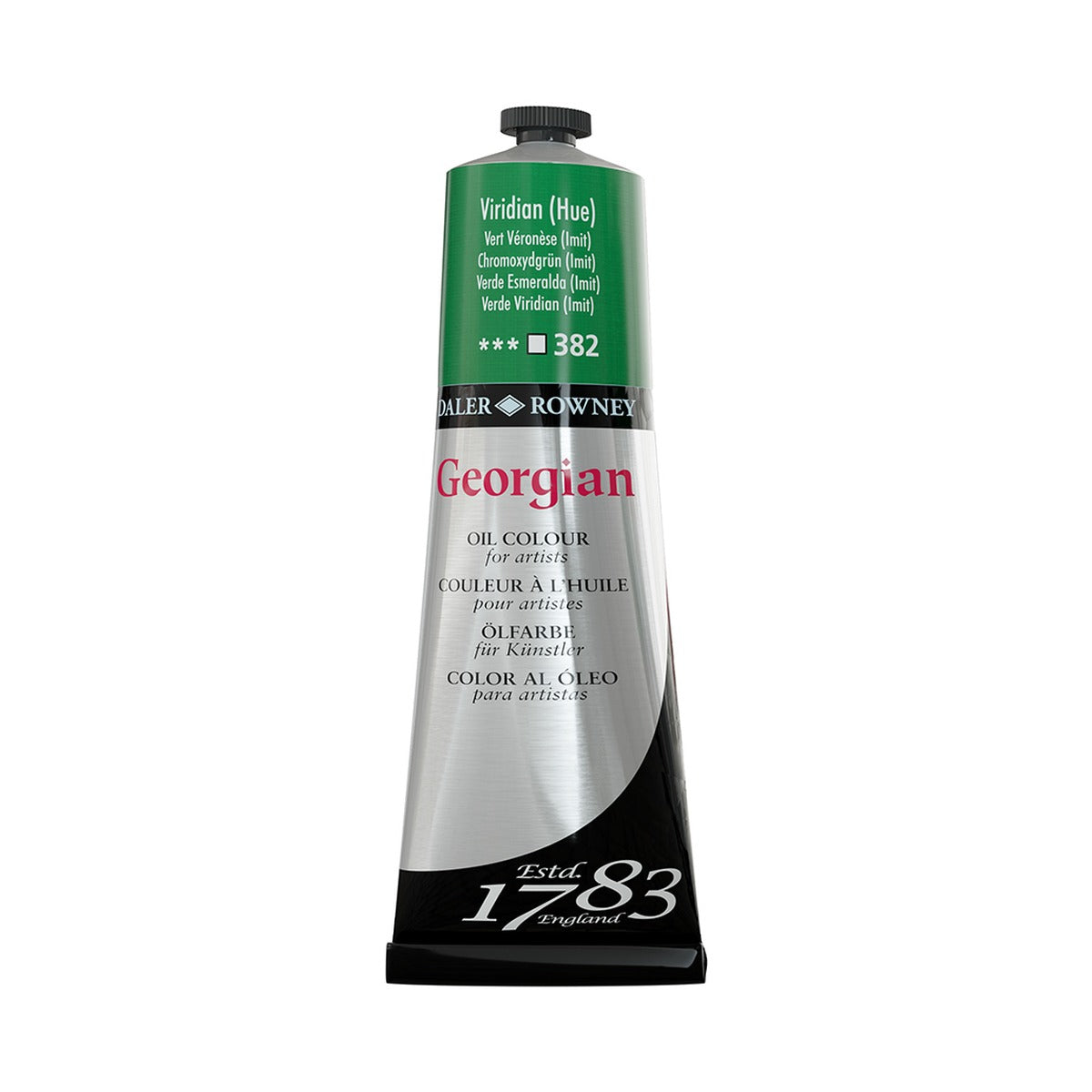 Daler Rowney Georgian Oil Paint 225 ml 382 Viridian Hue