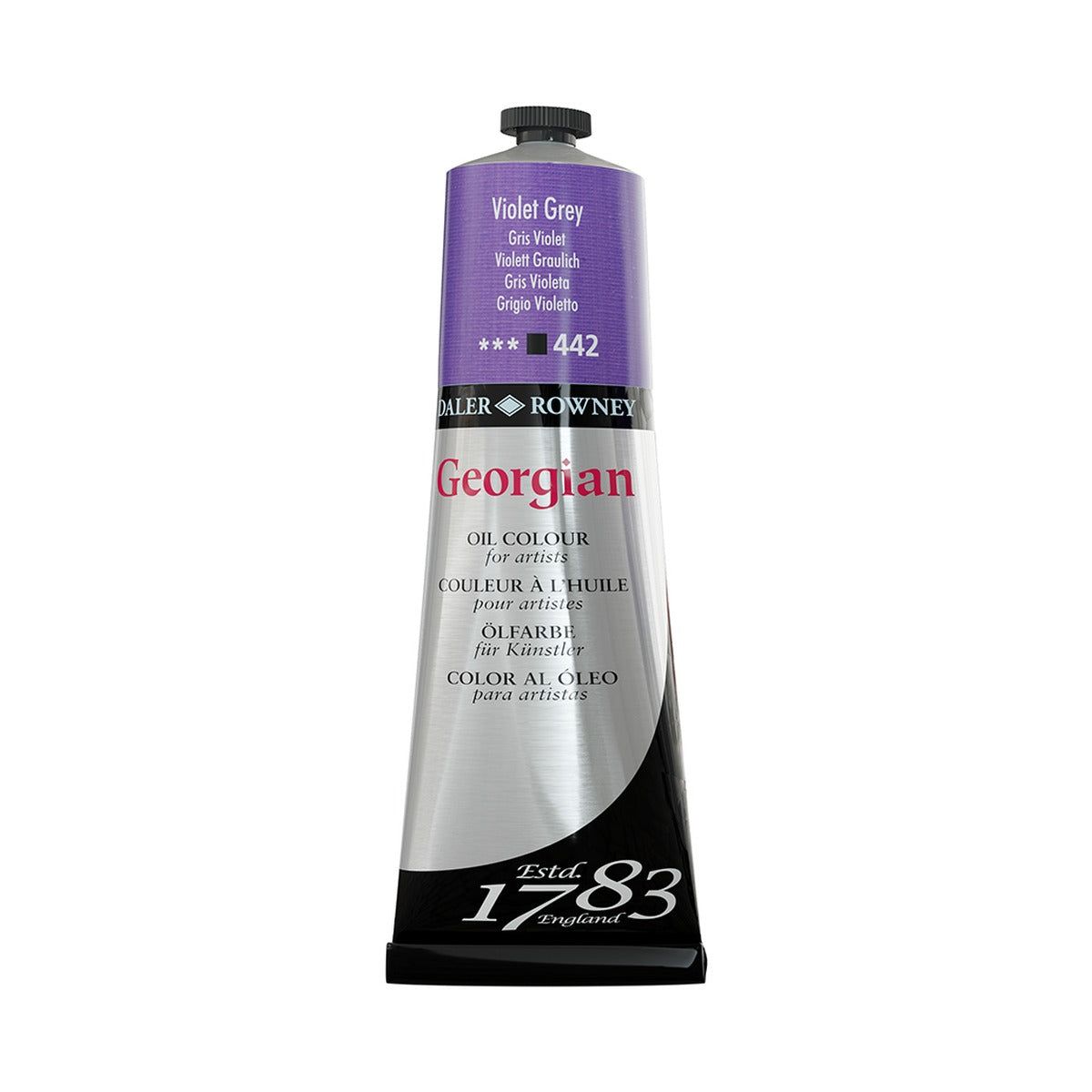 Daler Rowney Georgian Oil Paint 225 ml 442 Violet Grey
