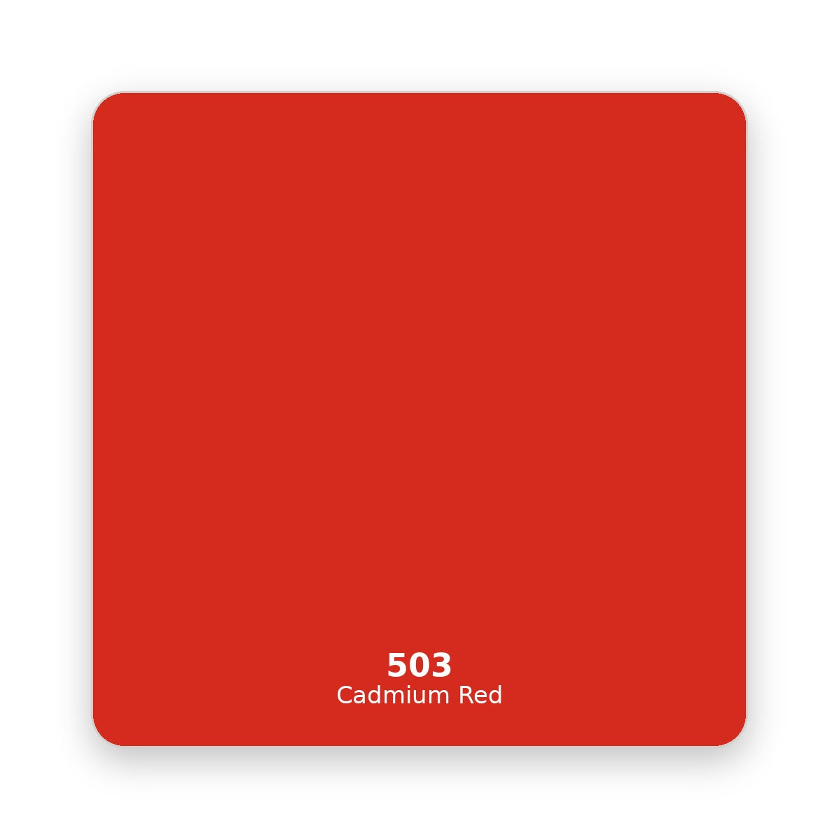 Daler Rowney Georgian Oil Paint 225 ml 503 Cadmium Red
