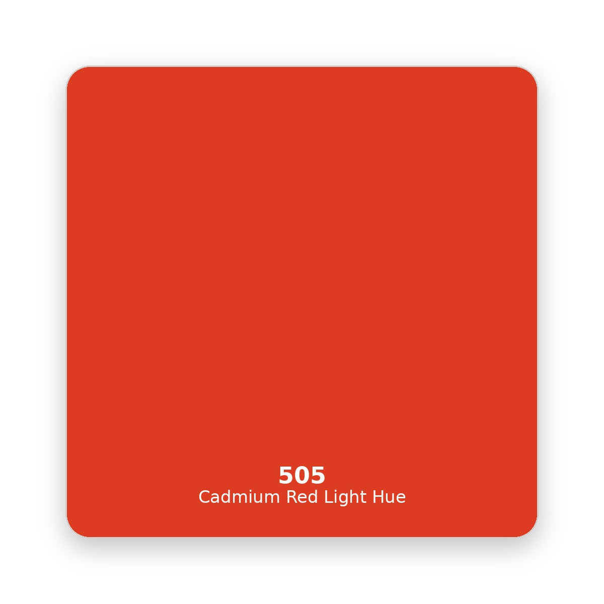 Daler Rowney Georgian Oil Paint 225 ml 505 Cadmium Red Light Hu
