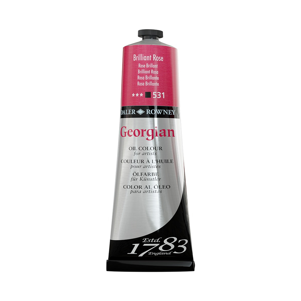 Daler Rowney Georgian Oil Paint 225 ml 531 Brilliant Rose
