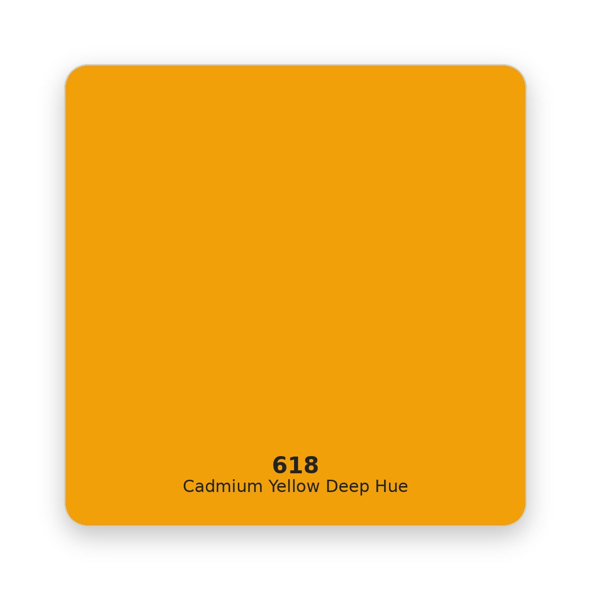 Daler Rowney Georgian Oil Paint 225 ml 618 Cadmium Yellow Deep Hue