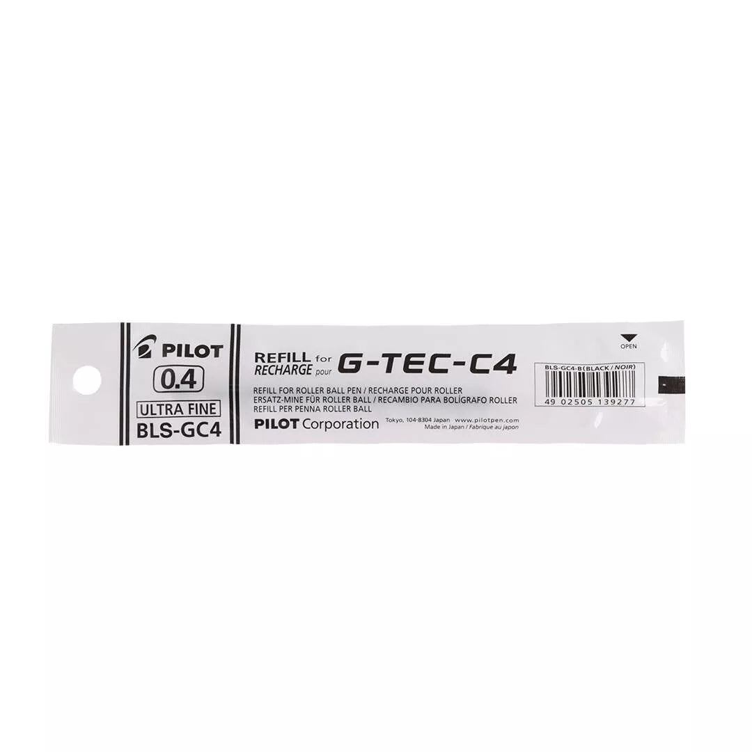 Pilot G-Tec C4 Refili Siyah