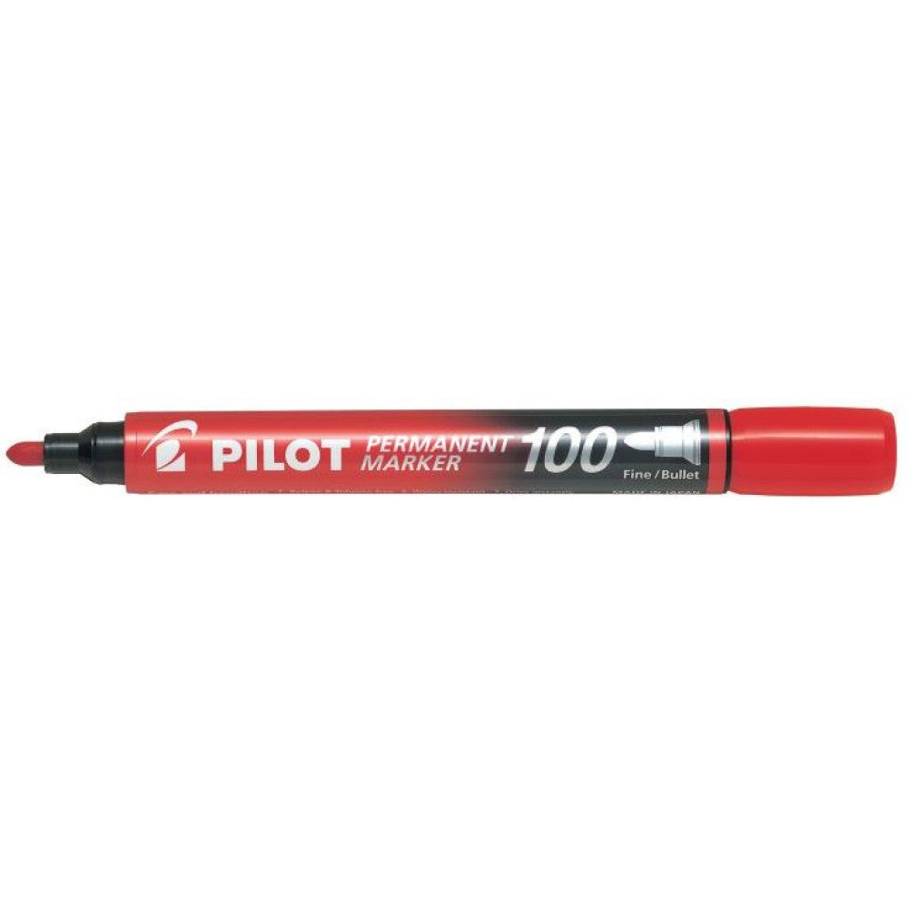 Pilot Permanent Marker Kalem Kırmızı Fine Uç