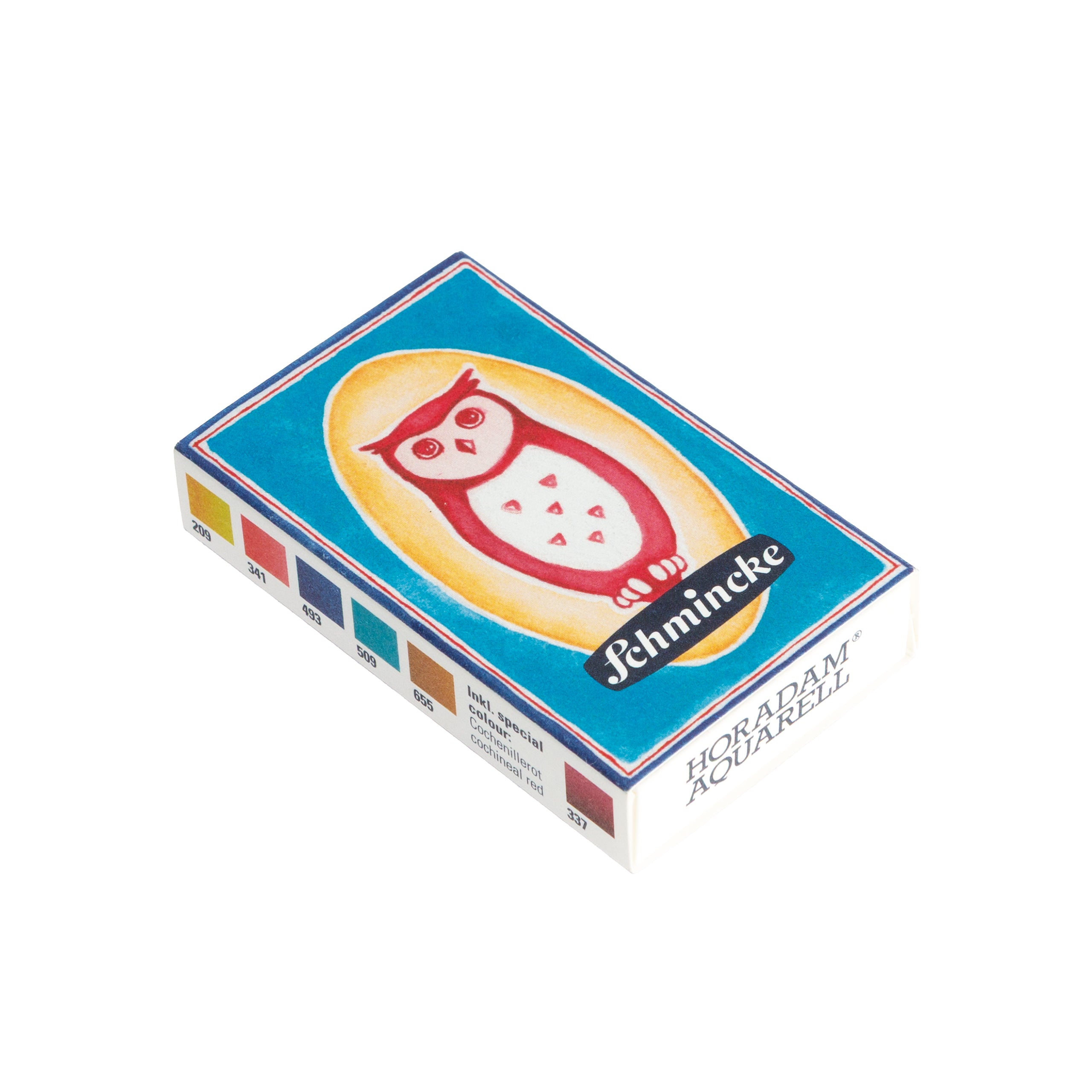 Schmincke Horadam Aquarell Artist Sulu Boya Matchbox Set 6 x Yarım Tablet