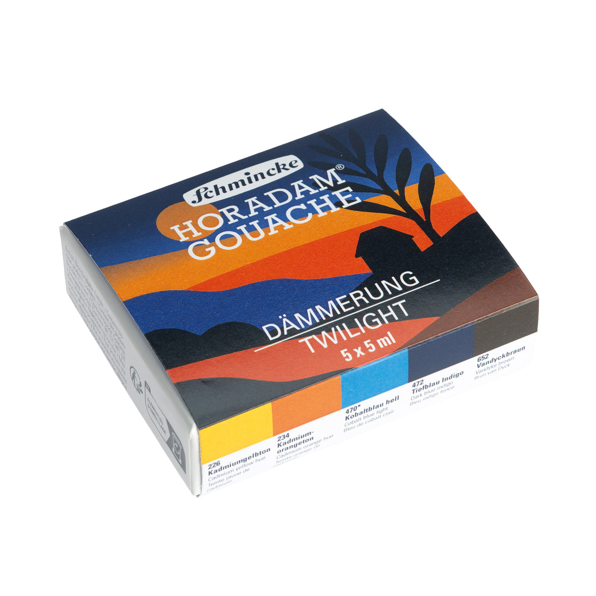 Schmincke Horadam Artist Guaj Boya Seti Twilight 5 x 5 ml