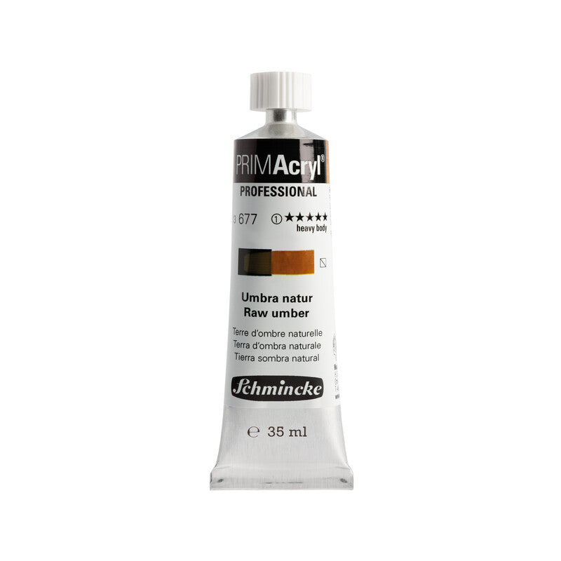 Schmincke Primacryl Artist Akrilik Boya 35 ml 677 Raw Umber Seri 1
