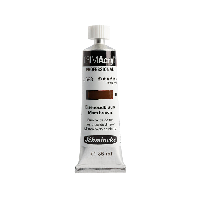 Schmincke Primacryl Artist Akrilik Boya 35 ml 683 BroIron Oxide Seri 1
