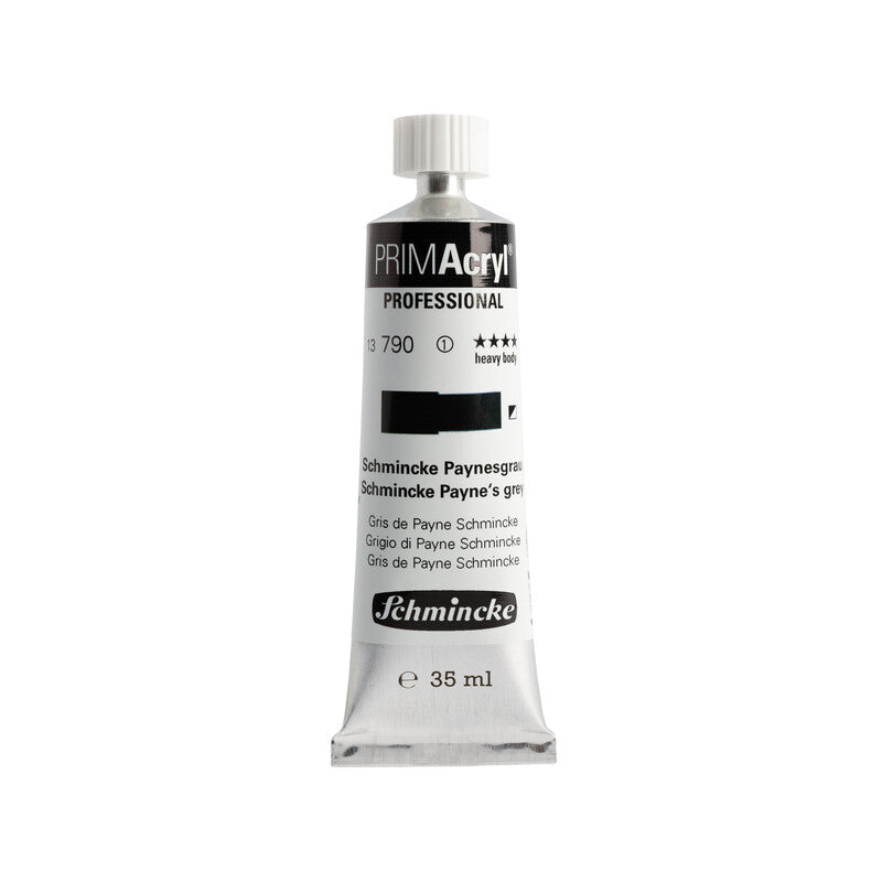 Schmincke Primacryl Artist Akrilik Boya 35 ml 790 Schmincke Payne'S Grey Seri 1