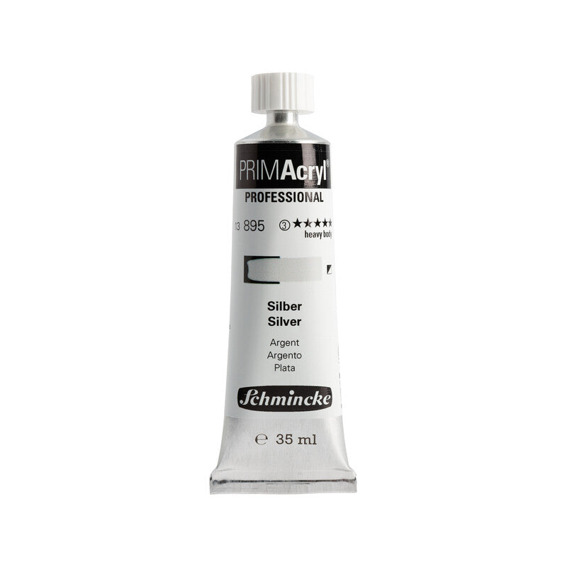 Schmincke Primacryl Artist Akrilik Boya 35 ml 895 Silver Seri 2