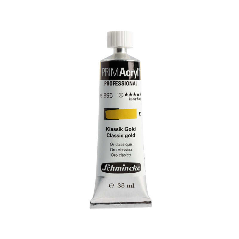 Schmincke Primacryl Artist Akrilik Boya 35 ml 896 Classic Gold Seri 4