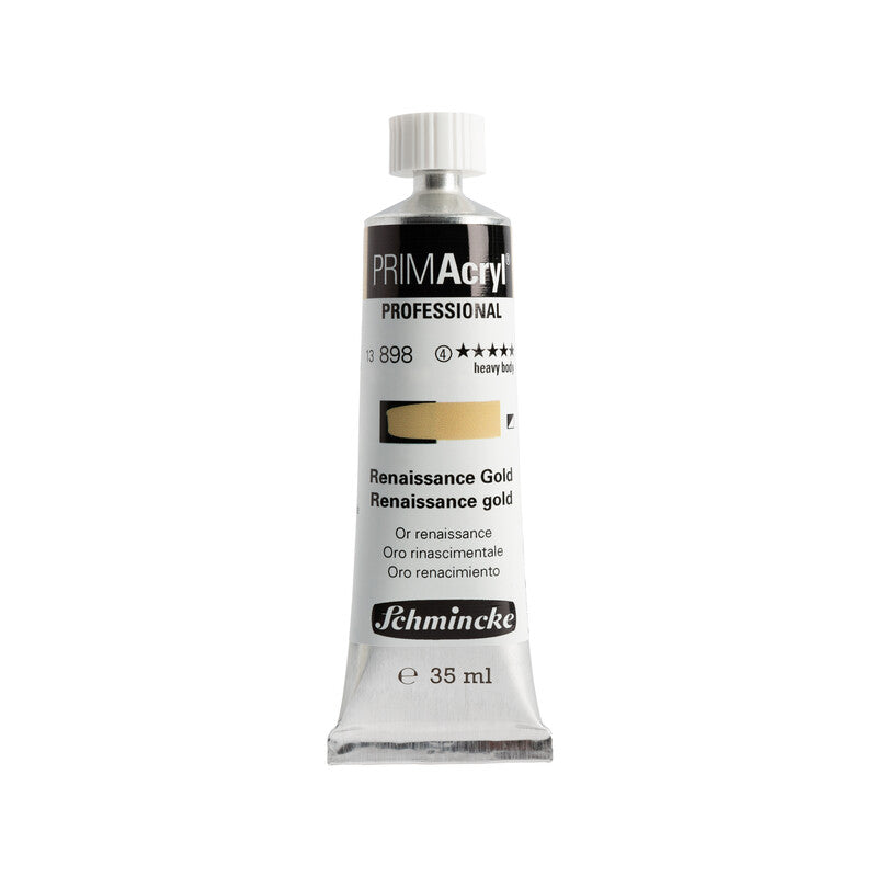 Schmincke Primacryl Artist Akrilik Boya 35 ml 898 Renaissance Gold Seri 4