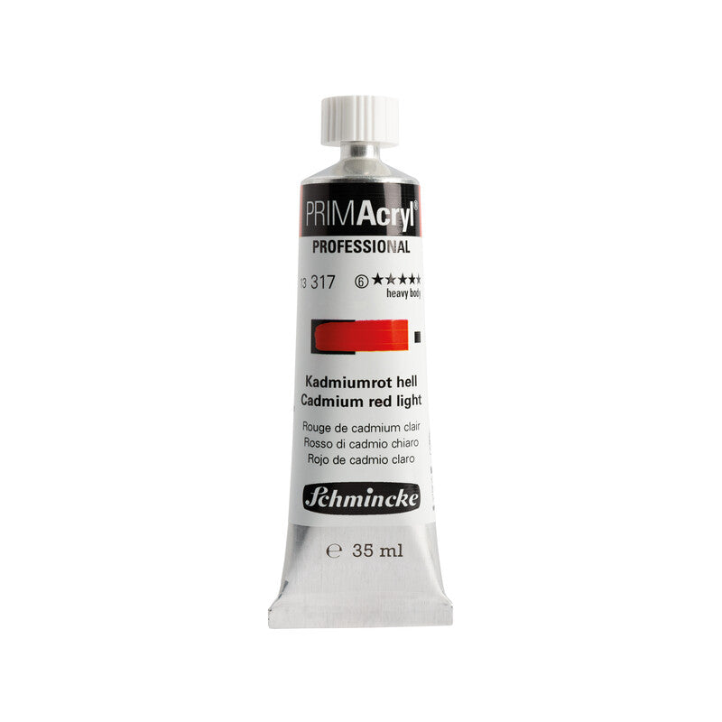 Schmincke Primacryl Artist Akrilik Boya 35 ml 317 Cadmium Red Light Seri 6