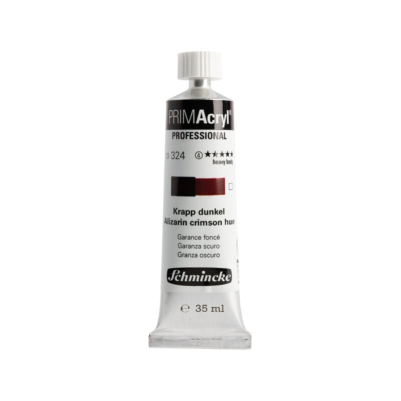 Schmincke Primacryl Artist Akrilik Boya 35 ml 324 Alizarine Crimson Hue Seri 4