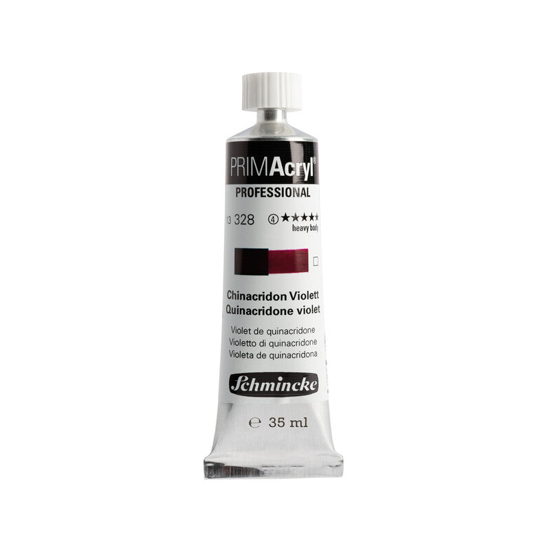 Schmincke Primacryl Artist Akrilik Boya 35 ml 328 Quinacridone Violet Seri 4