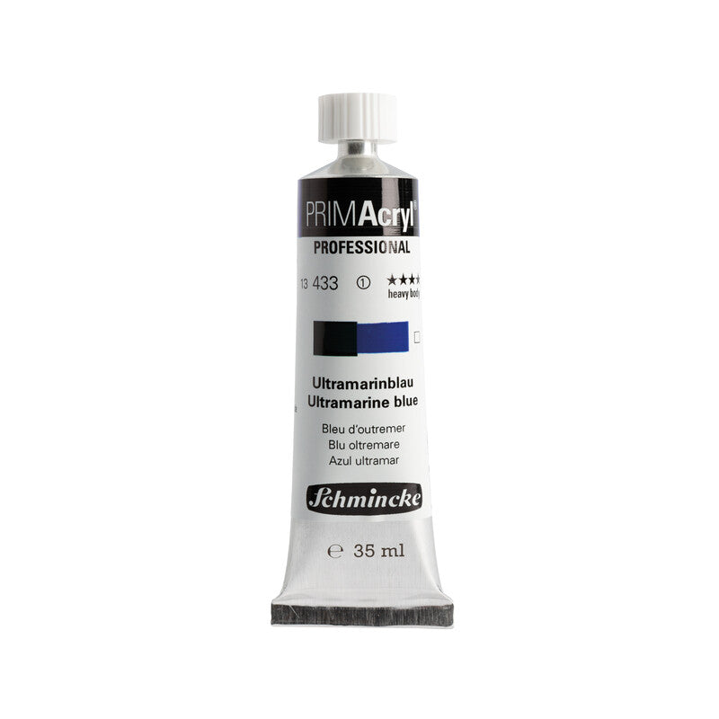 Schmincke Primacryl Artist Acrylic Paint 35 ml Series 1 433 Ultramarine Blue 35 ml